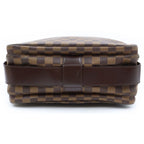 Louis Vuitton Naviglio Shoulder Bag Damier Leather Brown — view 4