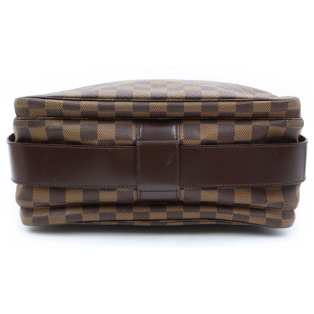 Louis Vuitton Naviglio Shoulder Bag Damier Leather Brown — view 4