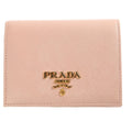 Prada Saffiano Bifold Wallet Beige