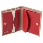 Prada Saffiano Bifold Wallet Beige — view 6