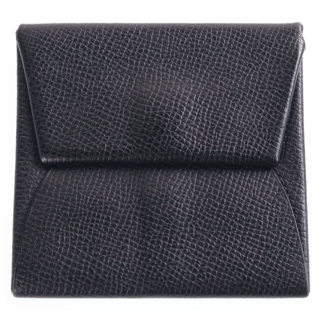 Hermes Bastia Trio Clemence Coin Purse Black