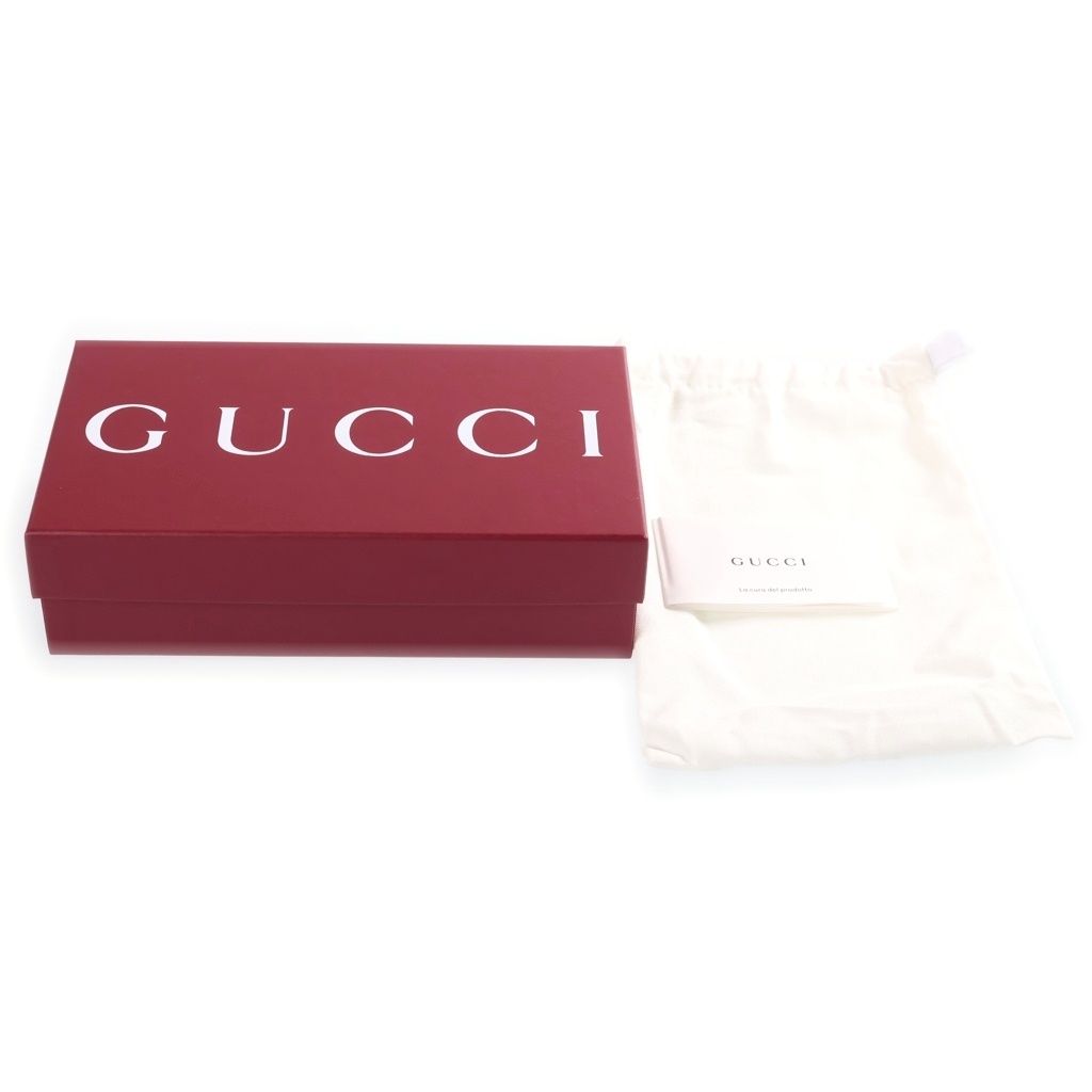 Gucci GG Marmont Bifold Wallet Black Leather — view 6
