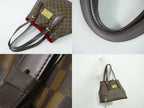 Louis Vuitton LV Hampstead MM Damier Ebene Tote Brown — view 6