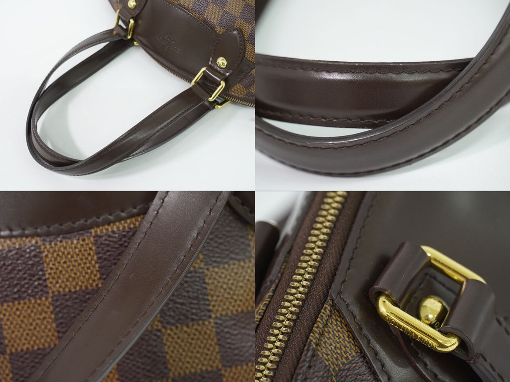 Louis Vuitton LV Verona PM Damier Ebene Tote Brown — view 6