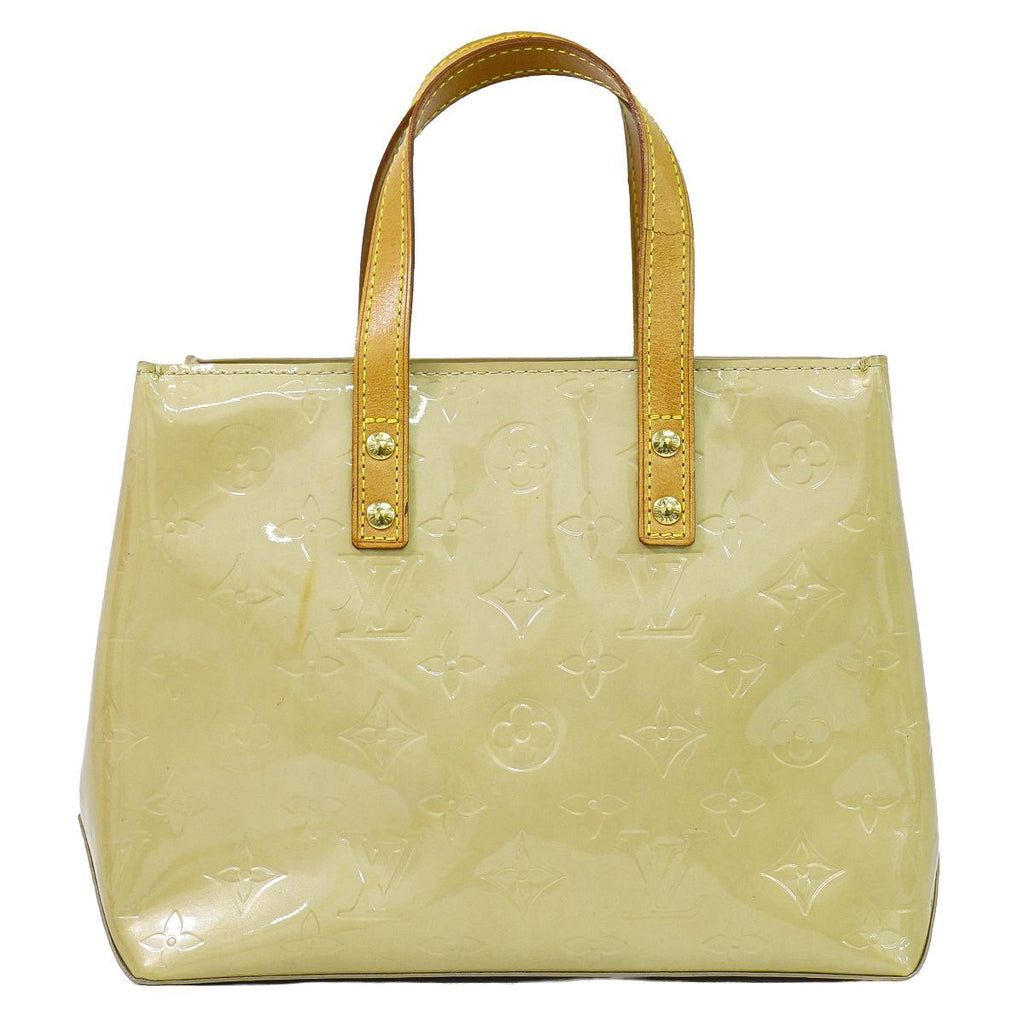 Louis Vuitton LV Reade PM Vernis Leather Tote Beige