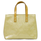 Louis Vuitton LV Reade PM Vernis Leather Tote Beige