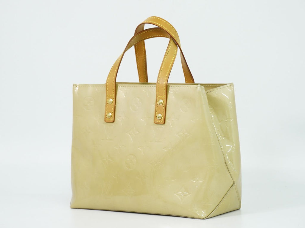 Louis Vuitton LV Reade PM Vernis Leather Tote Beige — view 2