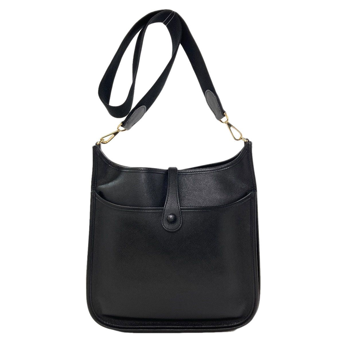 Hermes Evelyne 2 PM Gold Shoulder Bag Epsom — view 2