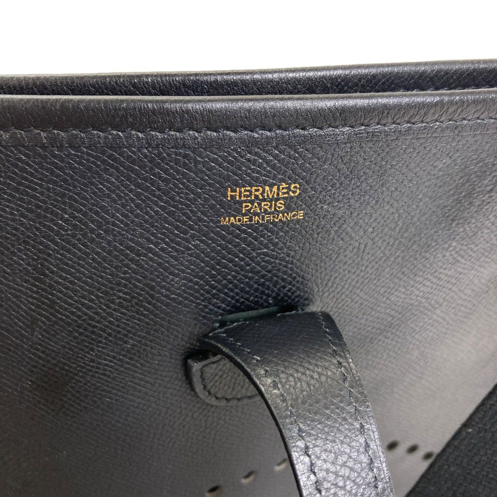 Hermes Evelyne 2 PM Gold Shoulder Bag Epsom — view 6