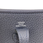 Hermes Evelyne TPM Silver Shoulder Bag Taurillon — view 6