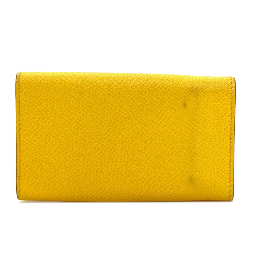 Hermes Sellier Etui Cles 4 Silver Key Case Epsom Key Holder — view 2