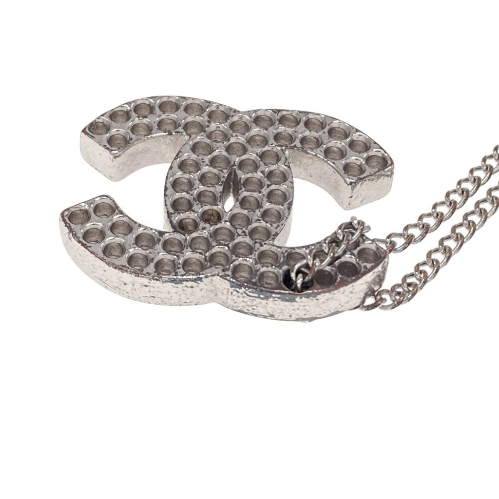 Chanel CC Logo Necklace Metal — view 6