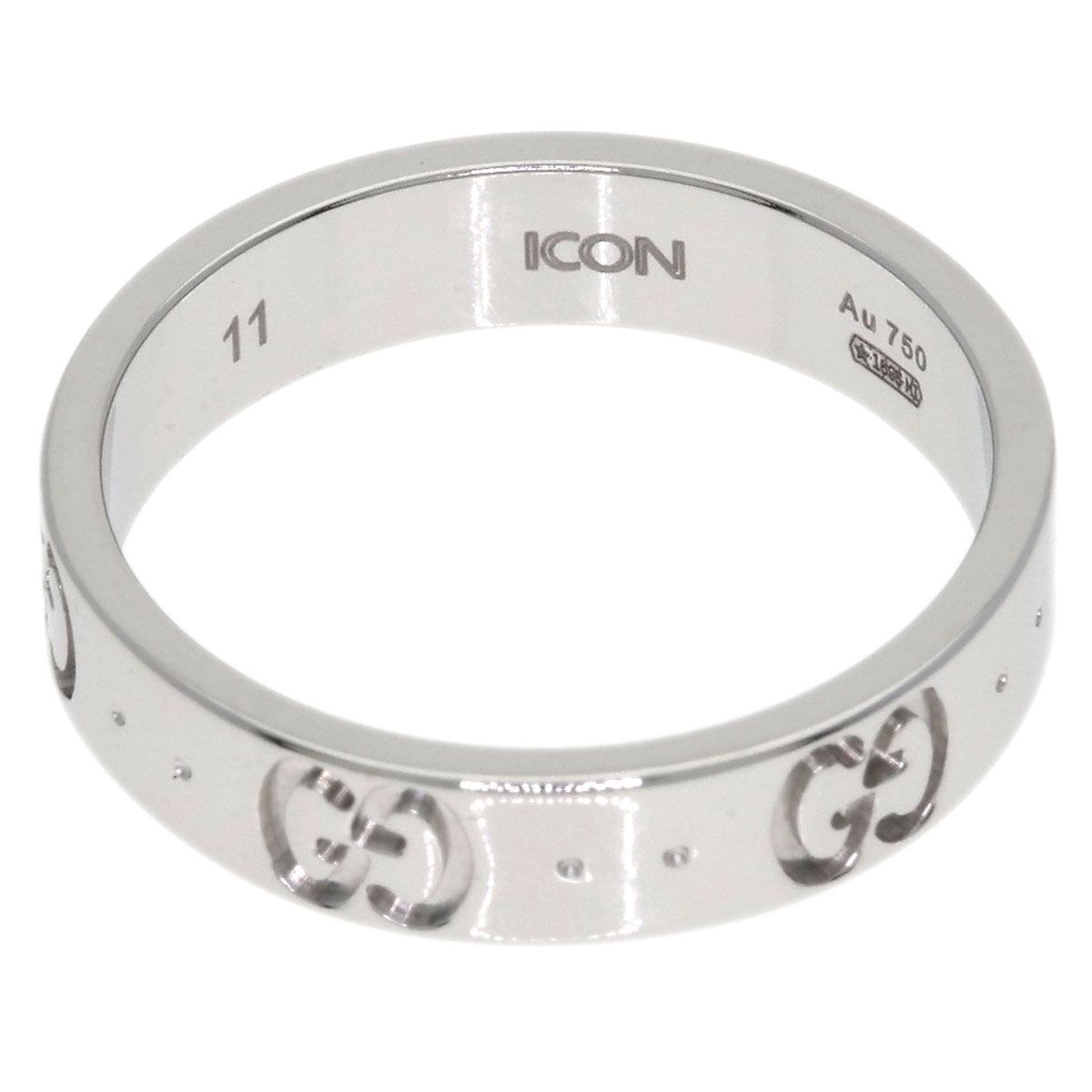 Gucci Icon Ring 18k White Gold — view 4