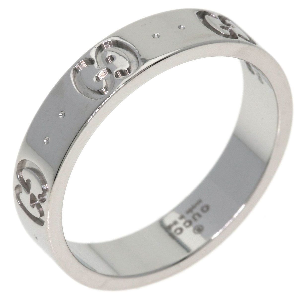 Gucci Icon Ring 18k White Gold — view 2