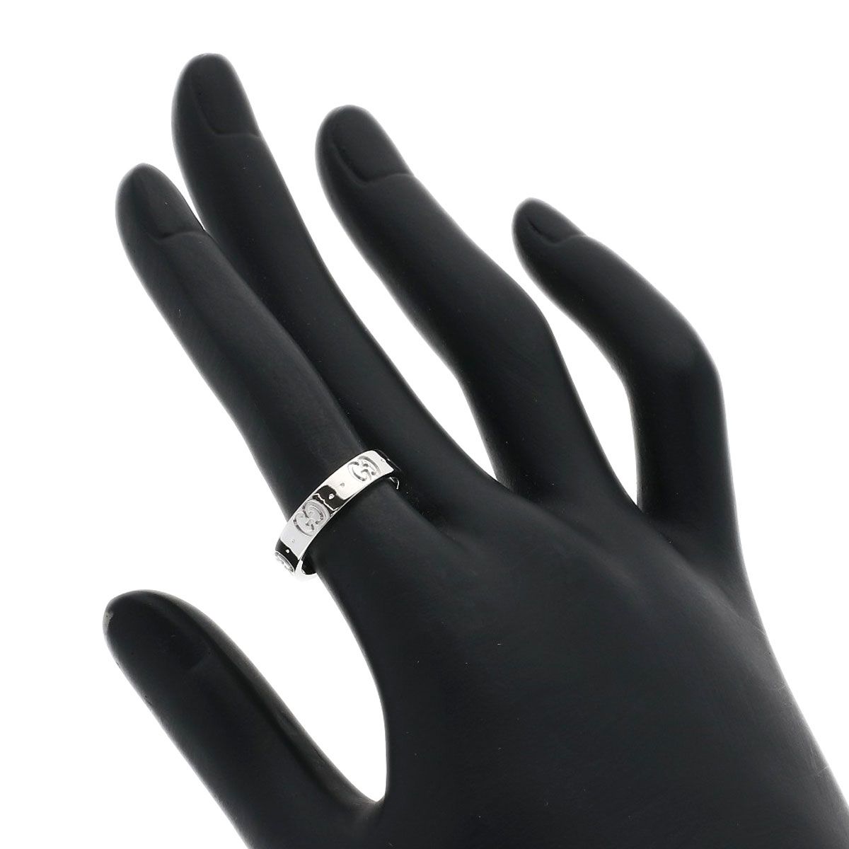 Gucci Icon Ring 18k White Gold — view 6