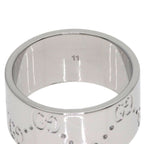 Gucci Icon Wide Ring 18k White Gold — view 5