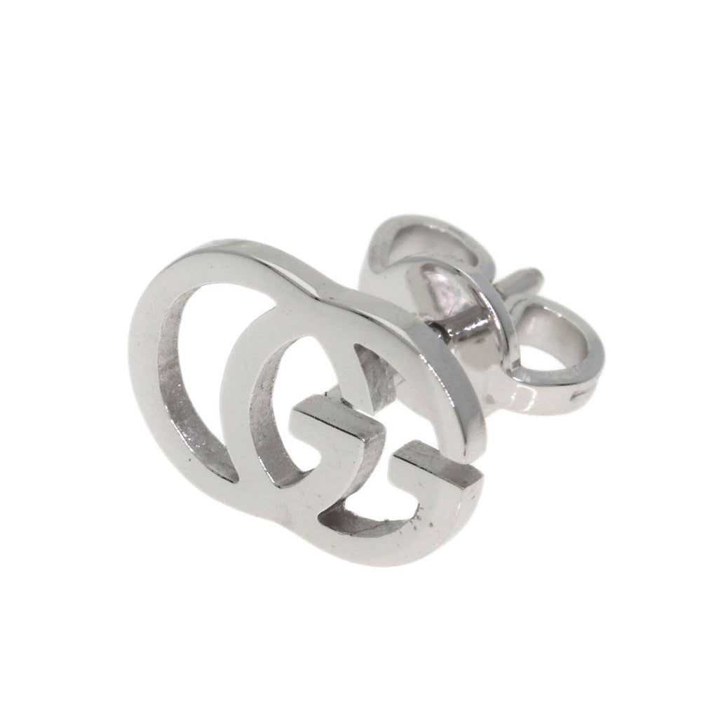 Gucci GG Running Single Earrings 18k White Gold
