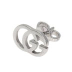 Gucci GG Running Single Earrings 18k White Gold