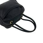 Loewe Vintage Anagram Logo Stamp Nappa Leather Mini Handbag Black — view 4