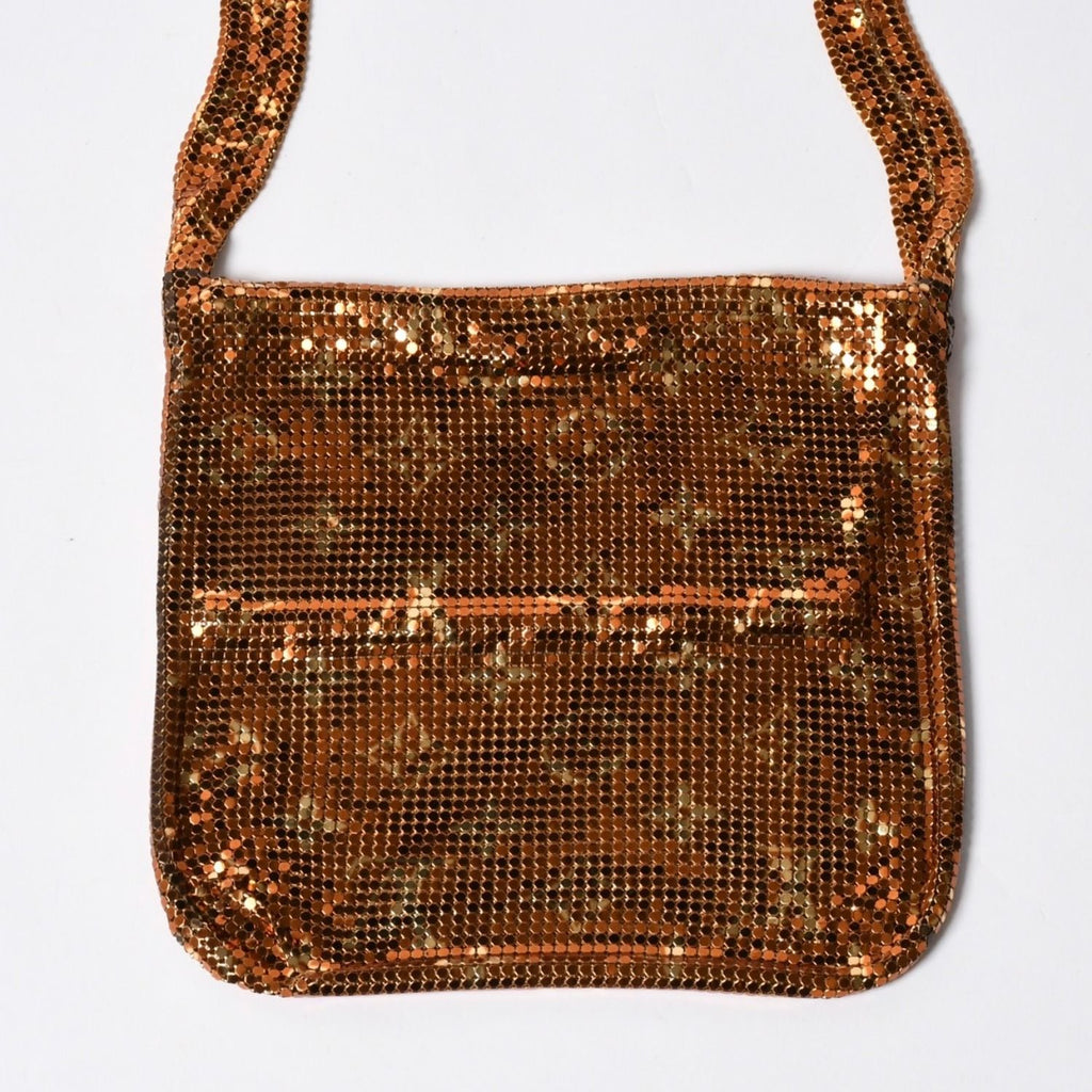 Louis Vuitton Shoulder Bag Monogram Mesh Francis Gold — view 3