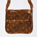 Louis Vuitton Shoulder Bag Monogram Mesh Francis Gold — view 3