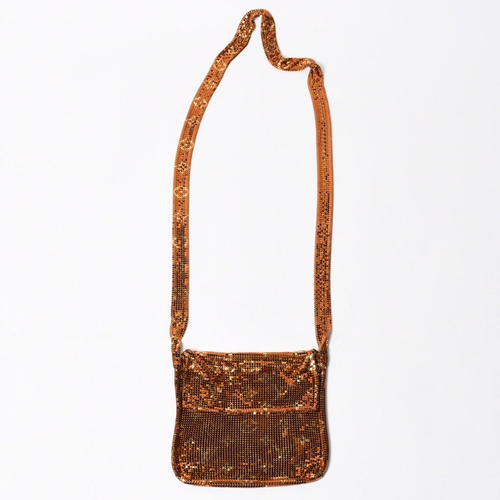 Louis Vuitton Shoulder Bag Monogram Mesh Francis Gold