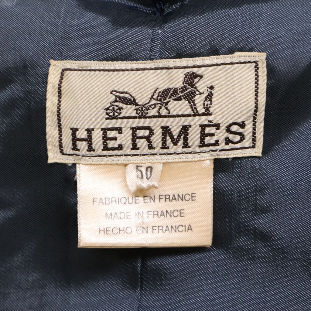 Hermes Wool Duffle 50 — view 6