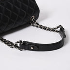 Chanel Quilted 25 Chain Bag CC Logo Lambskin Perforated Leather — view 6