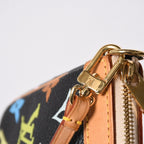 Louis Vuitton Pochette Accessoires Pouch Monogram Multicolor Black — view 6