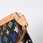 Louis Vuitton Pochette Accessoires Pouch Monogram Multicolor Black — view 5