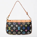 Louis Vuitton Pochette Accessoires Pouch Monogram Multicolor Black