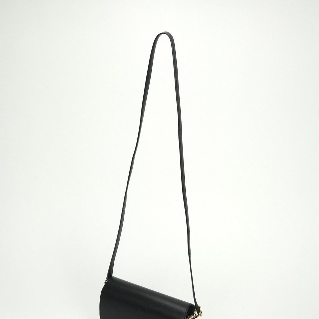 Hermes Sac Roulis Mini Shoulder Bag Evercolor Noir Blue Indigo Black Navy — view 4