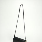 Hermes Sac Roulis Mini Shoulder Bag Evercolor Noir Blue Indigo Black Navy — view 4