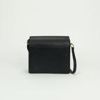 Hermes Sac Roulis Mini Shoulder Bag Evercolor Noir Blue Indigo Black Navy — view 3