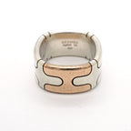 Hermes Ring Hercules 925 Sterling Silver Blanc — view 3