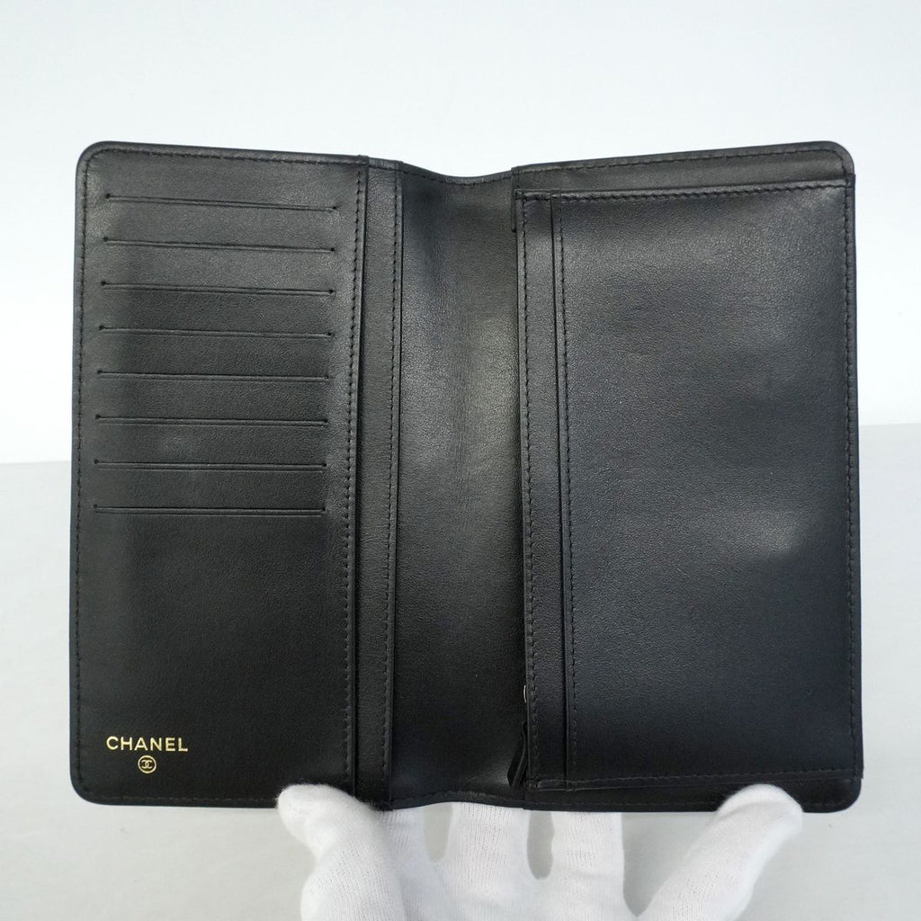 Chanel Wallet Boy Caviar Leather Black Gold — view 4