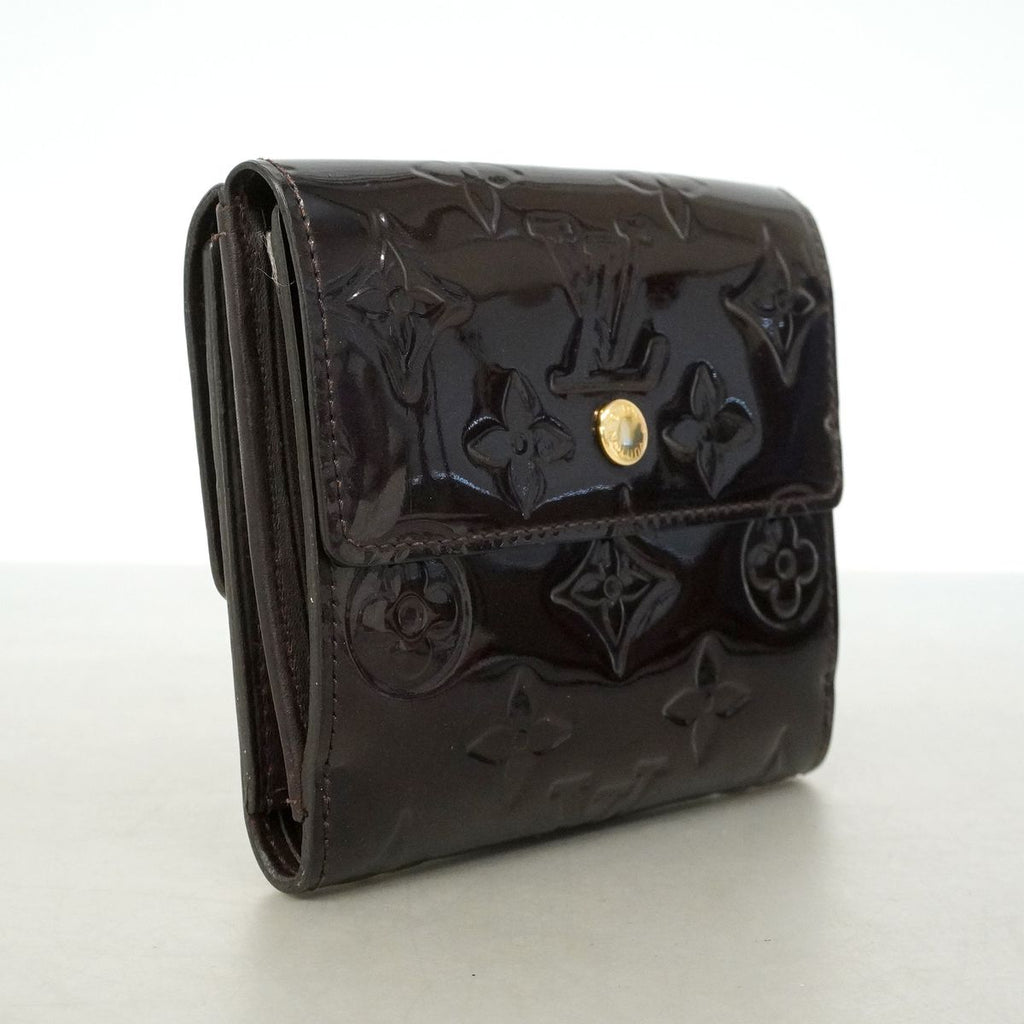 Louis Vuitton Trifold Wallet Vernis Portefeuille Elise Amarante — view 2