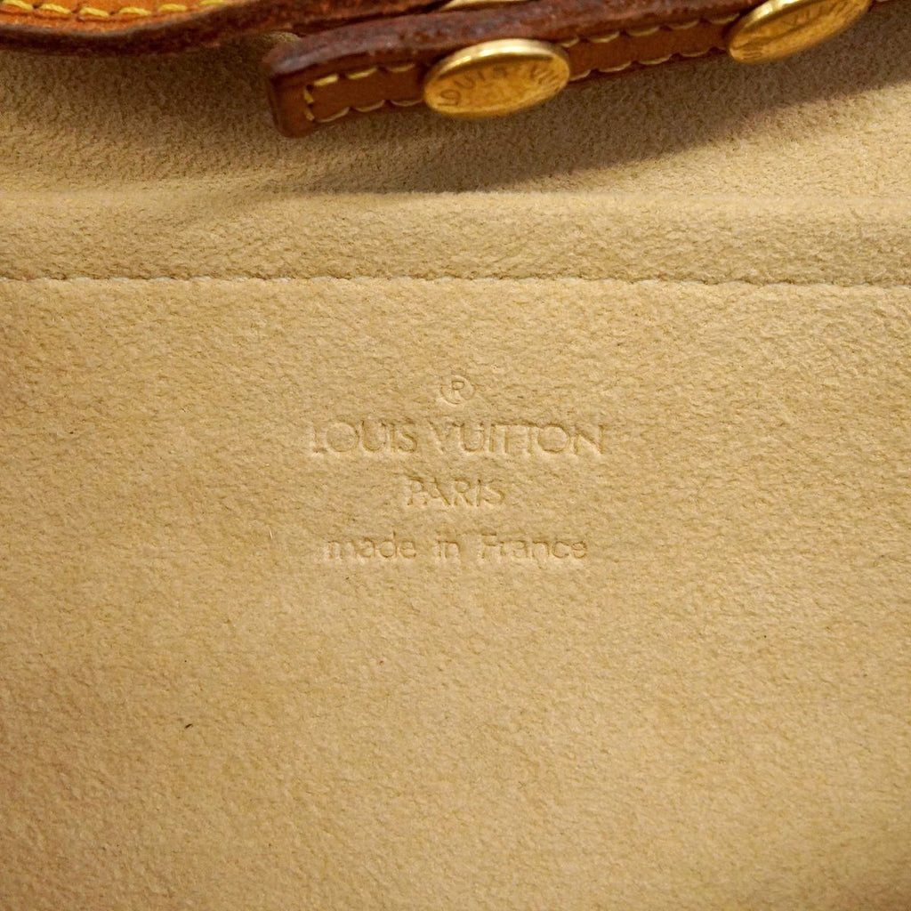 Louis Vuitton Shoulder Bag Monogram Pochette Twin GM Brown — view 5