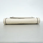 Gucci Shoulder Bag GG Embossed Leather White Silver — view 3