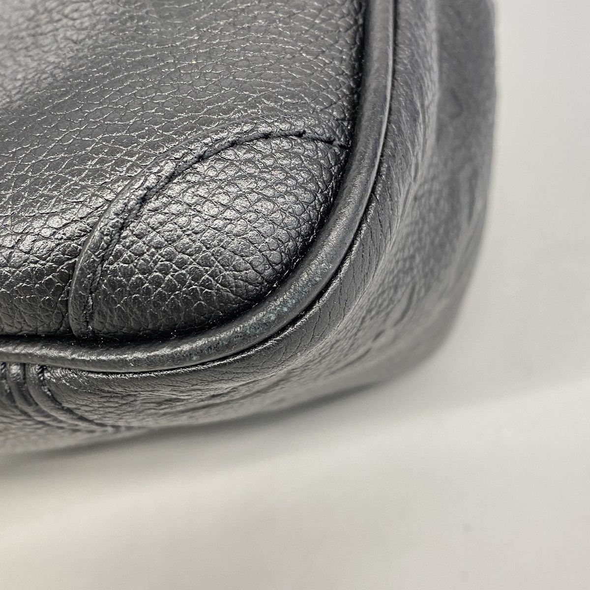 Louis Vuitton Handbag Monogram Empreinte Trianon MM Noir 2-Way Bag — view 6