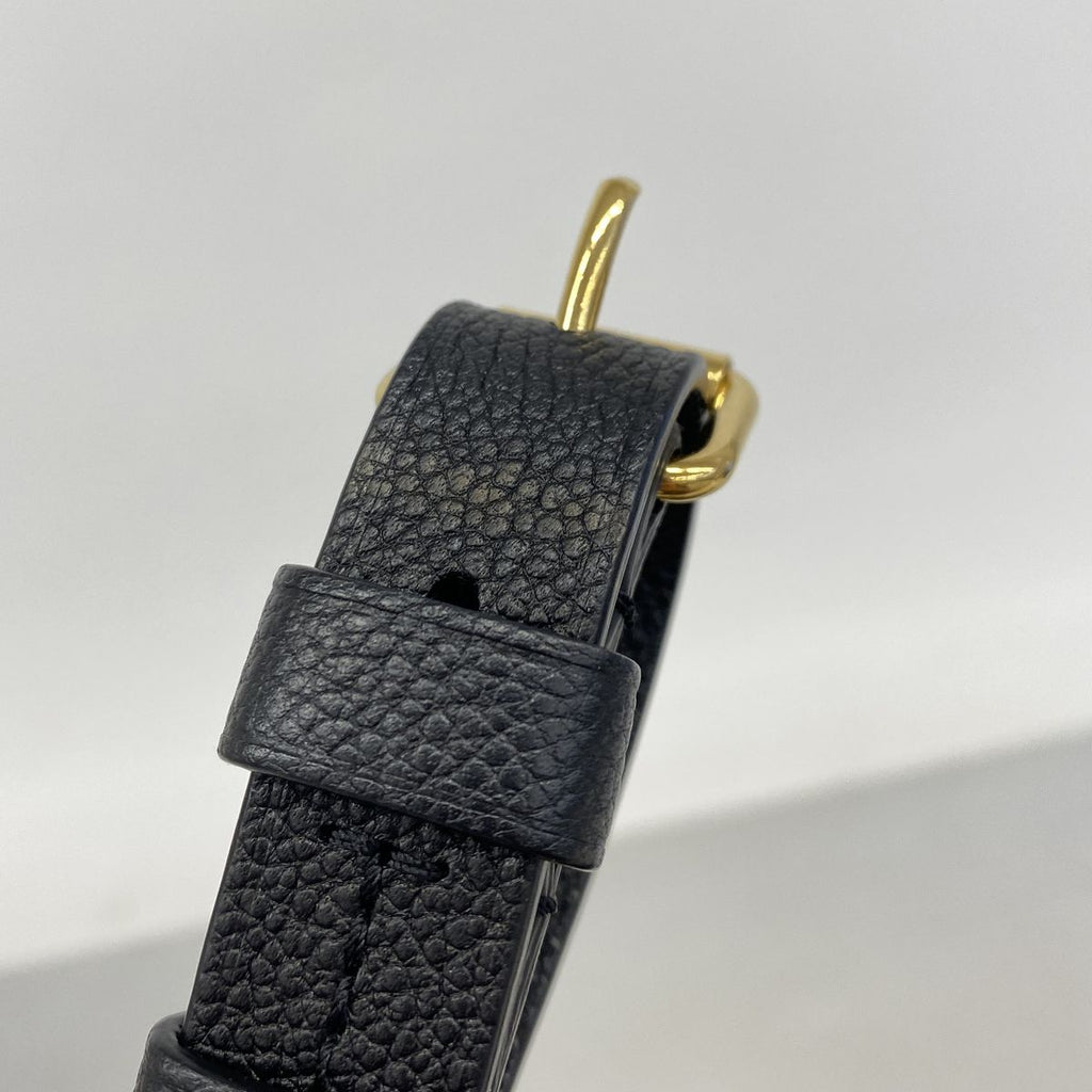 Louis Vuitton Handbag Monogram Empreinte Trianon MM Noir 2-Way Bag — view 8