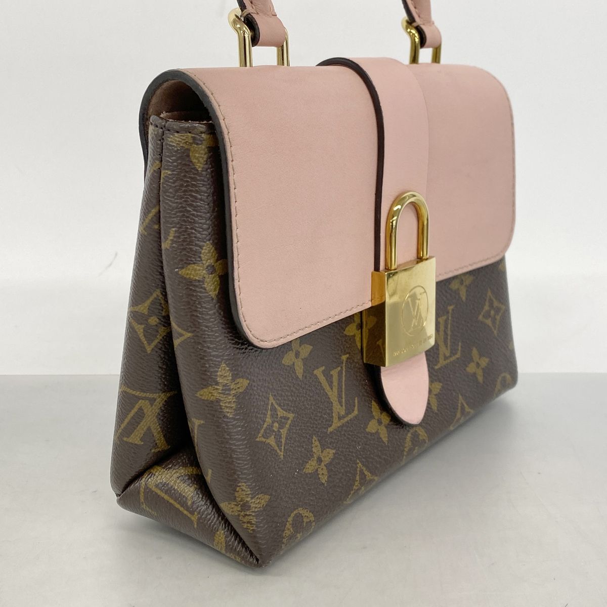Louis Vuitton Handbag Monogram Locky BB Brown Rose Ballerine 2-Way Bag — view 2