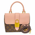 Louis Vuitton Handbag Monogram Locky BB Brown Rose Ballerine 2-Way Bag