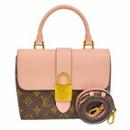 Louis Vuitton Handbag Monogram Locky BB Brown Rose Ballerine 2-Way Bag