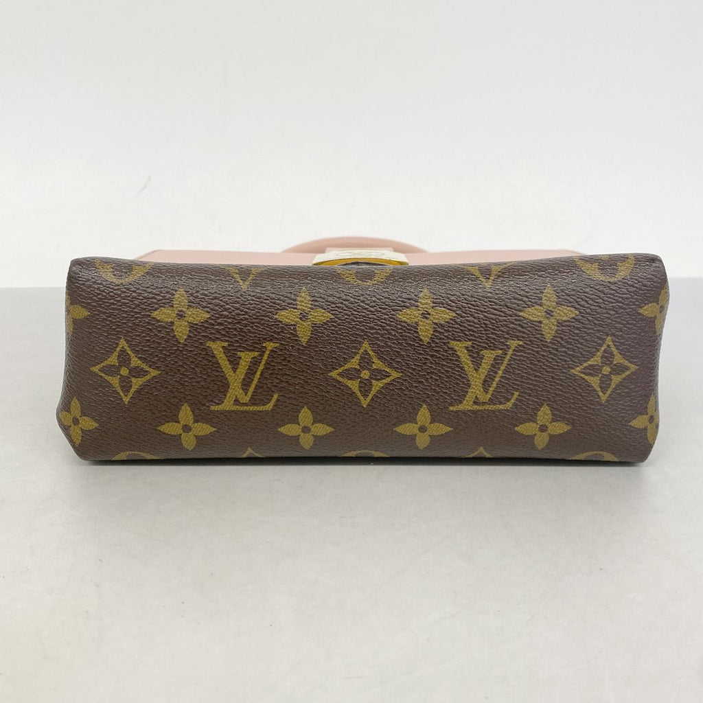 Louis Vuitton Handbag Monogram Locky BB Brown Rose Ballerine 2-Way Bag — view 3