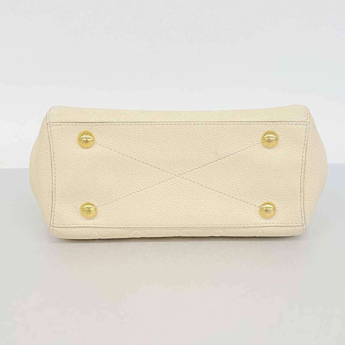 Louis Vuitton Handbag Monogram Empreinte Montaigne BB Cream 2-Way Bag — view 3