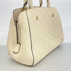 Louis Vuitton Handbag Monogram Empreinte Montaigne BB Cream 2-Way Bag — view 2