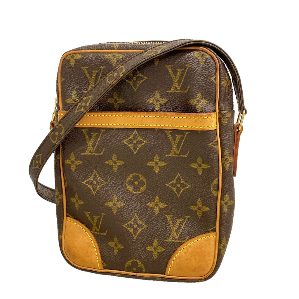 Louis Vuitton Shoulder Bag Monogram Danube Brown