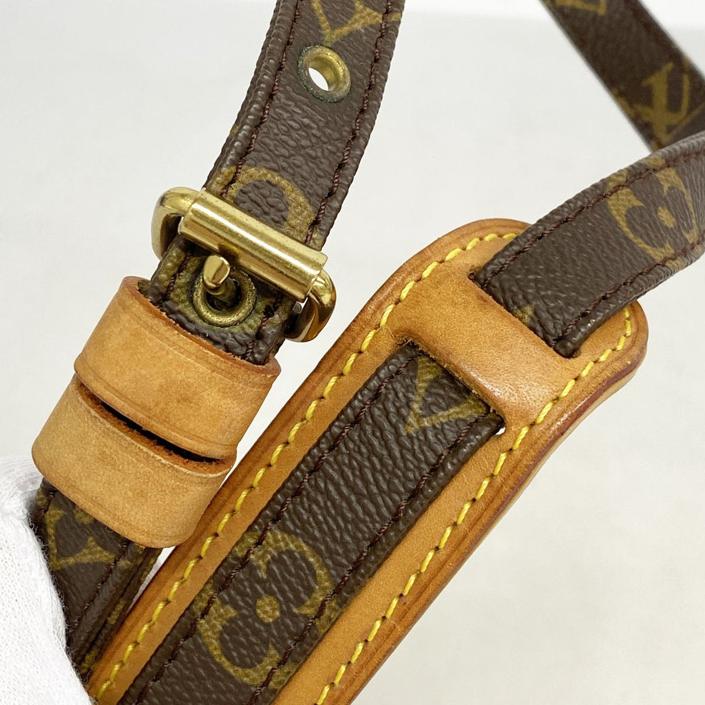 Louis Vuitton Shoulder Bag Monogram Danube Brown — view 8