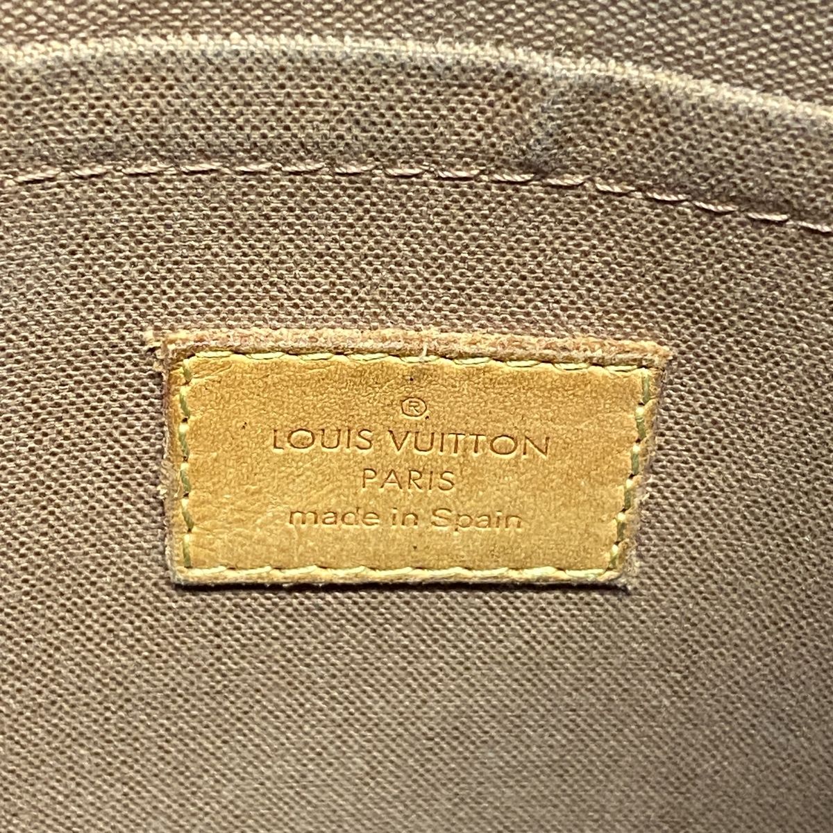 Louis Vuitton Shoulder Bag Monogram Odeon PM Brown — view 5